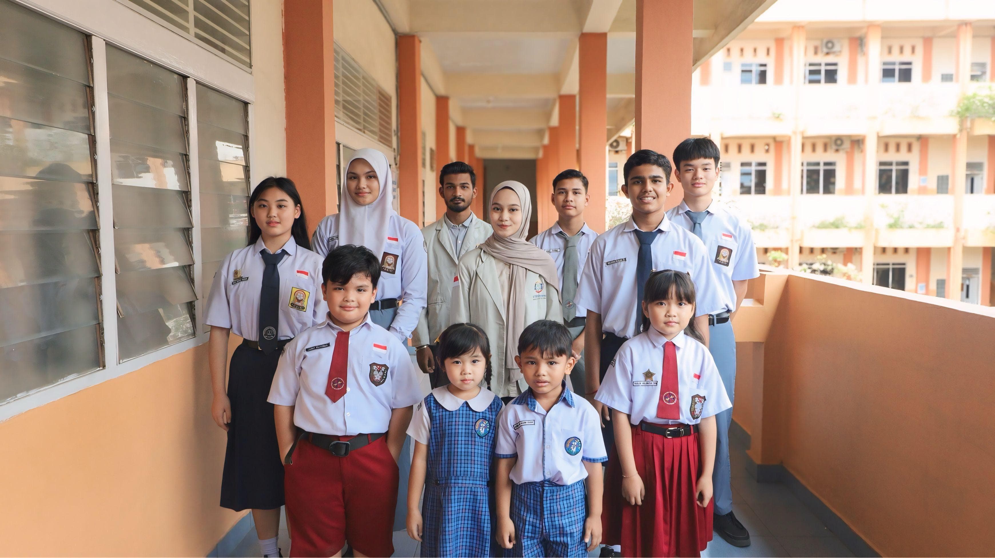 Siswa-siswi Yayasan Perguruan Sultan Iskandar Muda